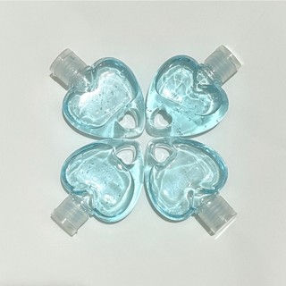 Gel rửa tay khô hình trái tim hand sanitizer gel chai lọ rỗng đựng gel hình trái tim 50ml