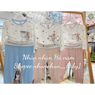 (Nhùn nhùn) Bộ Avaler dài tay sợi tre (mẫu mới)
