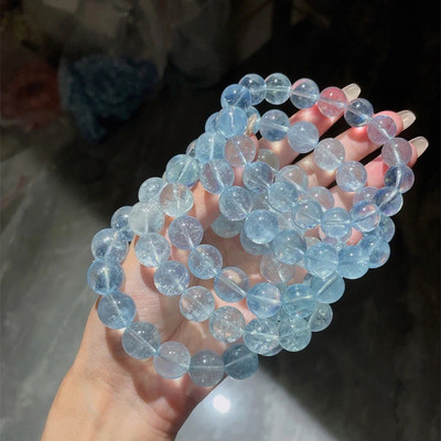 Vòng Tay Ngọc Lam Aquamarine - Ngọc Trai Trường Thịnh