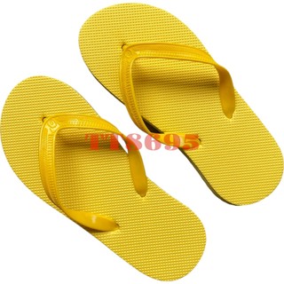 Dép xốp khách sạn màu vàng -dép quai kẹp nam nữ