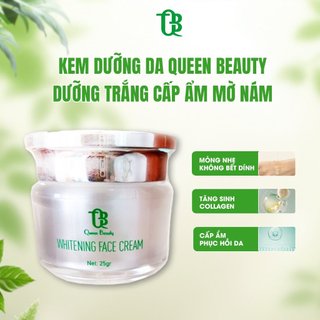 Kem dưỡng da Queen Beauty mỏng nhẹ dưỡng trắng cấp ẩm mờ nám giảm mụn