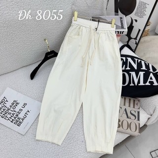 Quần Kaki Nữ Dáng Bom Lưng Chun Co Giãn