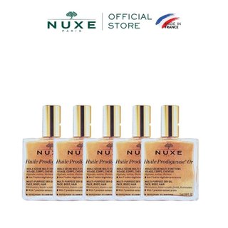 Dầu khô đa năng có nhũ Nuxe Huile Prodigieuse® Shimmery 2ml