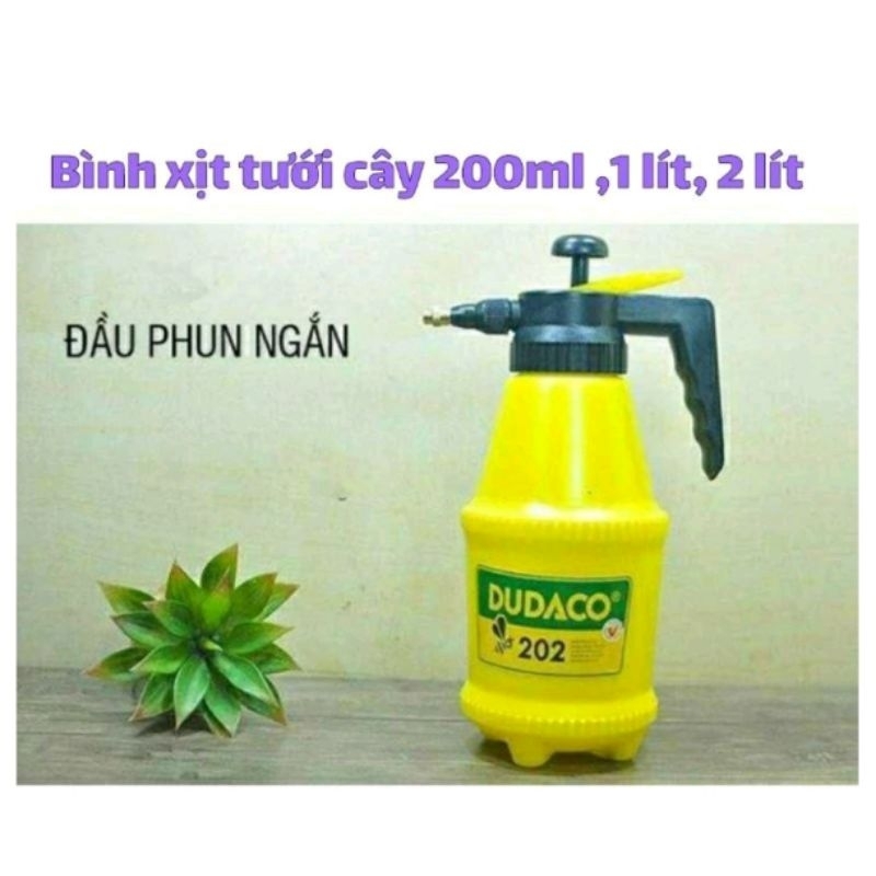BÌNH XỊT TƯỚI CÂY 200ML,1 LÍT, 2 LÍT