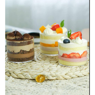 Cốc nhựa đựng bánh mousse, Panacotta, bánh tươi...