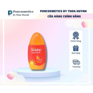 Sữa Chống Nắng Sunplay Super Block SPF 81, PA++++ 30g hàng cty