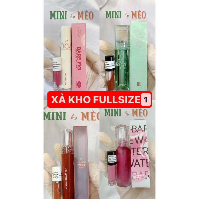 [XẢ KHO FULLSIZE 1] Son romand juicy lasting tint minibymeo