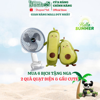 Quà tặng tã bỉm Nano Bamboo Combo 6 Máy đọc thẻ song ngữ