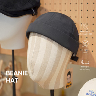 Mũ Nón Beanie Hat GUY's Closet - Thiết Kế Trẻ Trung, Thời Trang, Phụ Kiện Phù Hợp Cho Nam, Nữ - Màu Đen, Nâu