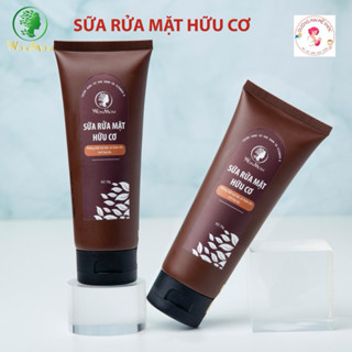 Sữa Rửa Mặt Hữu Cơ Không Tạo Bọt Wonmom An Toàn Cho mẹ Bầu Bỉm