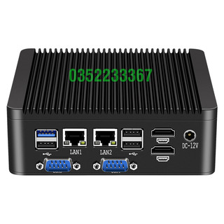 Máy tính công nghiệp, máy tính mini fanless, RS232, RS485 không quạt J4125 Windows10