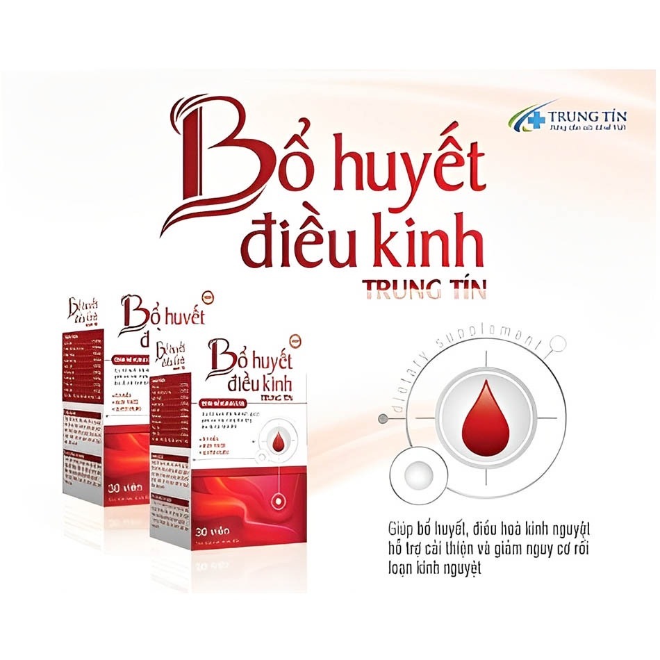 Viên Uống Bổ Huyết Điều Kinh - Bồi Bổ Khí Huyết, Điều Hòa Kinh Nguyệt (Hộp 30 Viên)