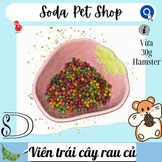 Viên trái cây rau củ cho hamster