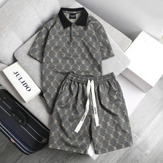 Bộ Thể Thao Nam mùa hè mặc ở nhà chất Cotton Xốp siêu xịn, Đồ Bộ Nam Quần Áo mùa hè