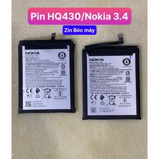 Pin Nokia 5.4,nokia 3.4,HQ430 (Cũ bóc máy)