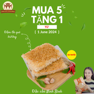 Combo 5 tặng 1 (mua 05 gói cơm chà bông tặng 01 gói không chà bông)