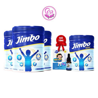 Sữa tăng cân Jimbo cho bé từ 3 tuổi lon 650g - Mua 3 tặng 1 lon cùng loại kèm 1 vitamin d3k2