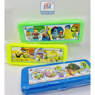 Hộp bút nhựa 2 ngăn thuận nam camshop