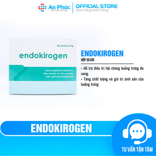 ENDOKIROGEN (Che tên) Bổ Trứng Tăng Khả Năng Thụ Thai, Buồng Trứng Đa Nang, Hỗ Trợ Sinh Sản
