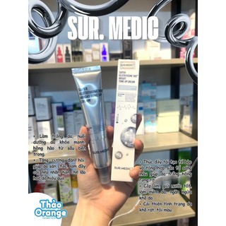 Kem dưỡng Sur. Medic super glutathione 100 bright tone up 40ml