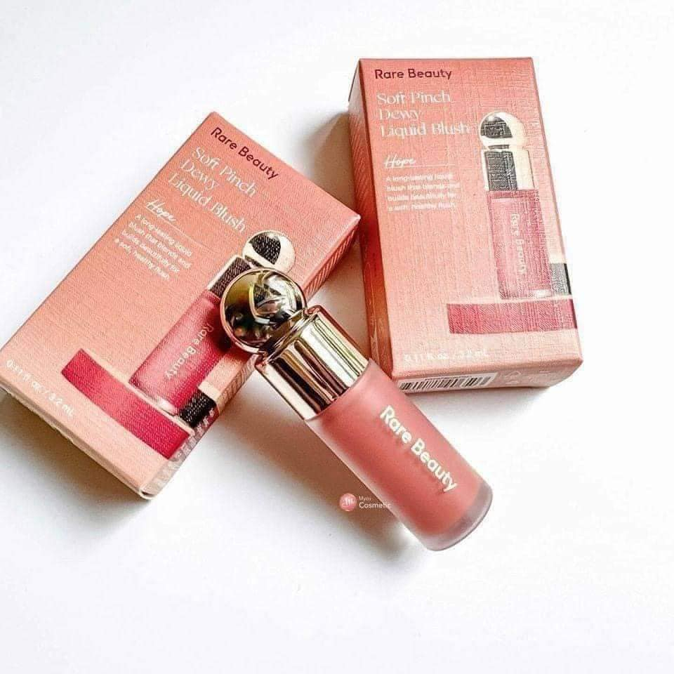Má Hồng Rare Beauty Dạng Kem Soft Pinch Liquid Blush Màu Hope 3.2ml Fullbox