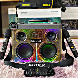 Loa sodlk s1368 kiêm trống điện tử karaoke công suất 320w - tích hợp sound card livestream