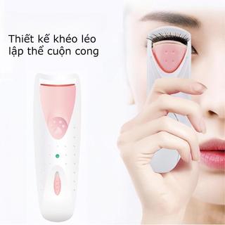 Bấm mi nhiệt, máy uốn mi nhiệt, bấm mi điện nhỏ gọn, dụng cụ bấm mi bằng nhiệt cầm tay nhỏ gọn tiện lợi