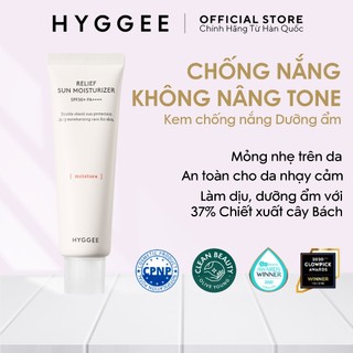 Kem Dưỡng Chống Nắng Làm Dịu Da HYGGEE Relief Sun Moisturizer 50ml 