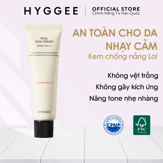 Kem Chống Nắng Cho Da Nhạy Cảm HYGGEE Real Sun Cream 50ml 