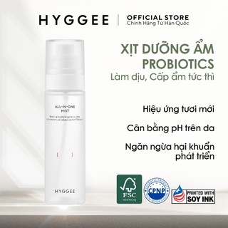 Xịt khoáng HYGGEE All-In-One Mist 100ml
