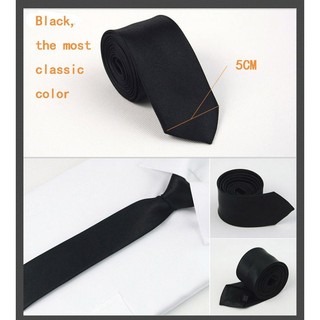 Cà vạt nam bản nhỏ 5cm hàn quốc