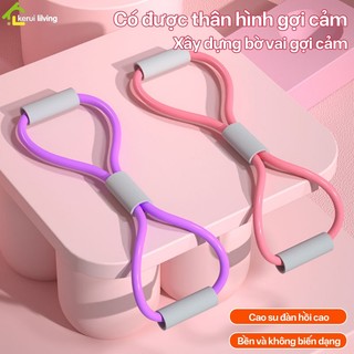 Dây kéo tập Gym DION, dây kháng lực tập gym tập yoga, dây đàn hồi tập tay vai, tập tay đa năng số 8