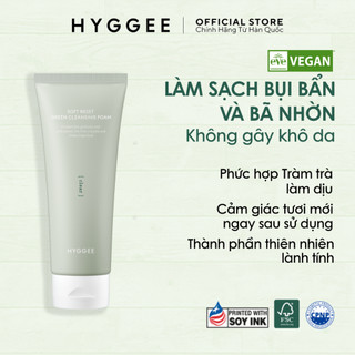 Sữa Rửa Mặt Tái Tạo Làm Dịu Da HYGGEE Soft Reset Green Cleansing Foam 150ml