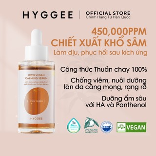 Serum Thuần Chay Làm Dịu Tinh Chất Khổ Sâm HYGGEE Own Vegan Calming Serum 50ml