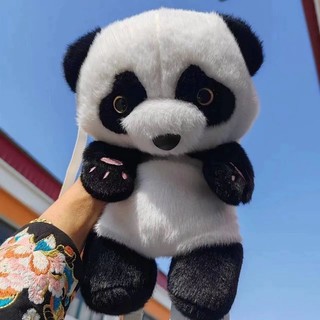 Balo lông gấu panda siêu cute