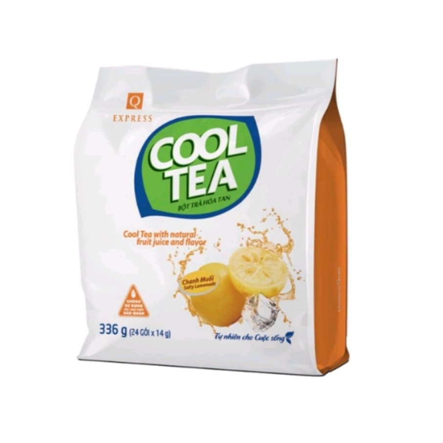 Trà Chanh Muối Trần Quang bịch 336g (24 gói dài x 14g)