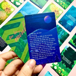 Bộ bài healing chữa lành tâm hồn tìm lại mình giúp khám phá bản thân