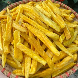 Khoai lang vàng cọng sấy giòn [Có hồ sơ công bố- hóa đơn VAT]