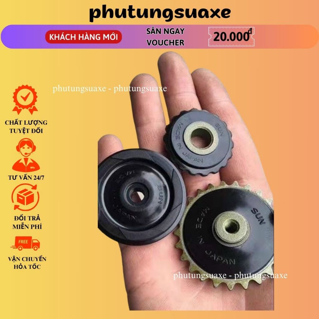 Bánh bơm nhớt xe máy Hàng Độc phutungsuaxe