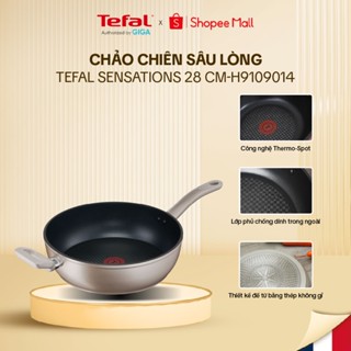 [ĐỘC QUYỀN] Chảo chiên sâu lòng Tefal Sensations H9109014 28cm - Chống dính đáy từ