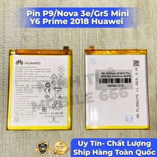 Pin p9/nova 3e/gr5 mini/y6 prime 2018 huawei zin bóc máy