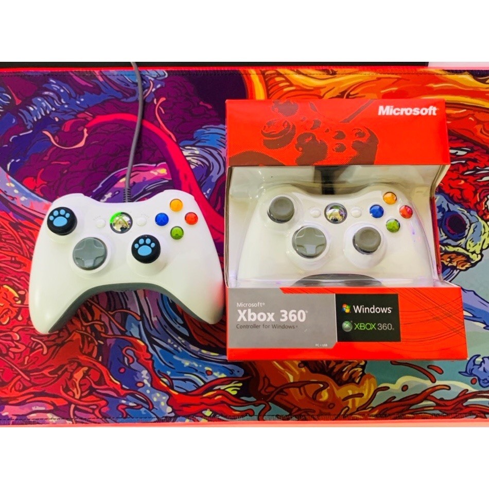 Tay cầm Chơi Game Microsoft Xbox 360 Full box Dùng Cho PC, Laptop Chơi Full Skill