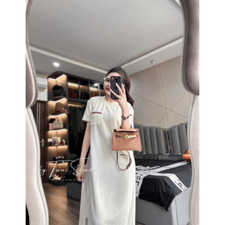 Đầm thun poly đi chơi xinh (1091)