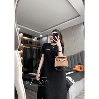 Đầm thun poly đi chơi xinh (1091)