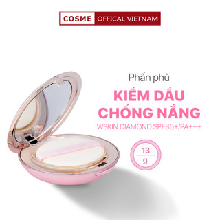 Phấn kim cương WSKIN Diamond Two-way Cake SPF36+ WPP01