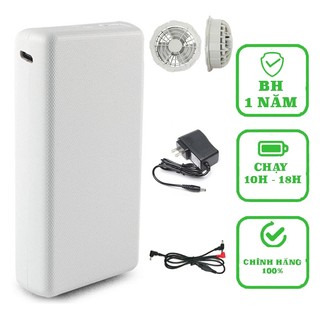 [Chính Hãng] Phụ Kiện Pin Trắng Xịn 30.000mAh của Áo Điều Hoà SANKO, Bảo Hành 12 Tháng - SANKO SHOP