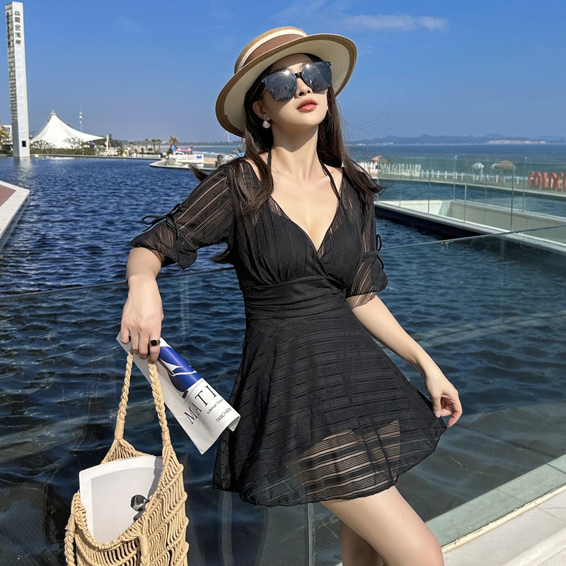 Đồ Bơi Nữ Kín Đáo Che Bụng Có Big Size Quảng Châu (T015)- Bikini Áo Tắm Váy Bơi Đẹp | BigBuy360 - bigbuy360.vn