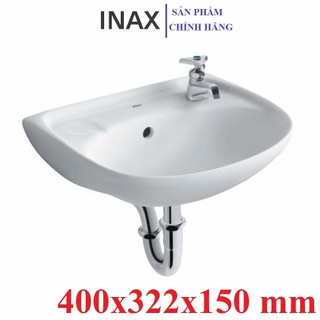 Chậu Rửa Lavabo Inax L-280V Treo Tường Cỡ Nhỏ, lavabo y tế  chưa vòi, xả
