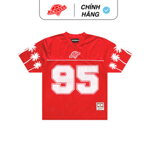 Áo Thun Phối Thể Thao Big Size RICHNESS PALM JERSEY 95 Thun Phối Lưới. Form Oversize, Unisex - Local Brand RICHNESS