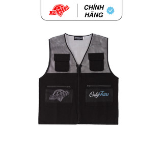 Áo Khoác Gile RICHNESS MESH GILE Form Bigsize, Oversize, Unisex - ONLYFANS COLLECTION - RICHNESS